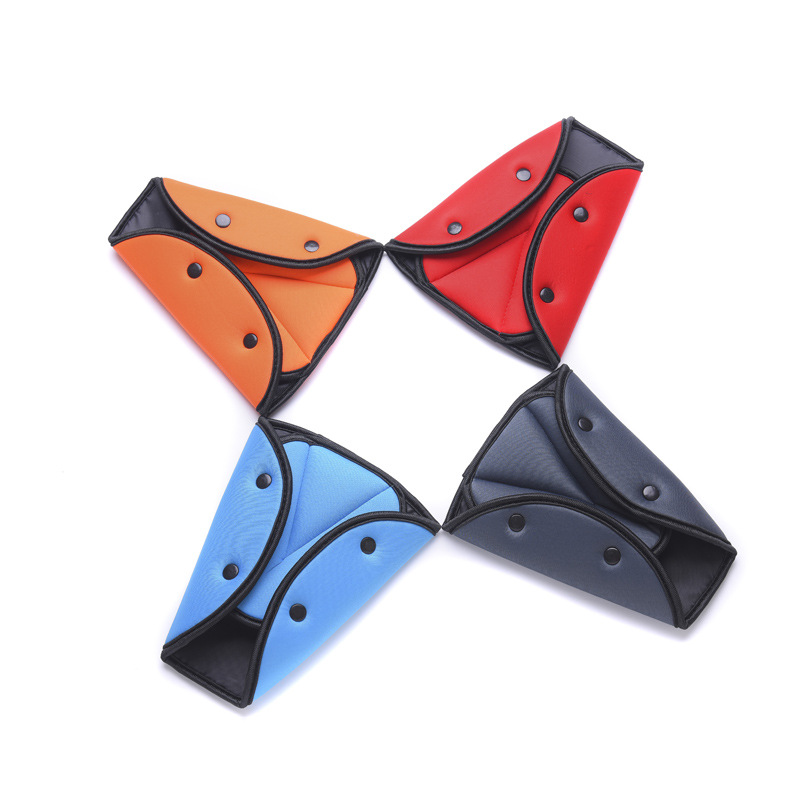 Children Car Seat Safety Belt Adjustable Triangle Safety Seat Belt Pad Retainer Child Protection Car Accessories Children Car Seat Safety Belt Adjustable Triangle Safety Seat Belt Pad Retainer Child Protection Car Accessories