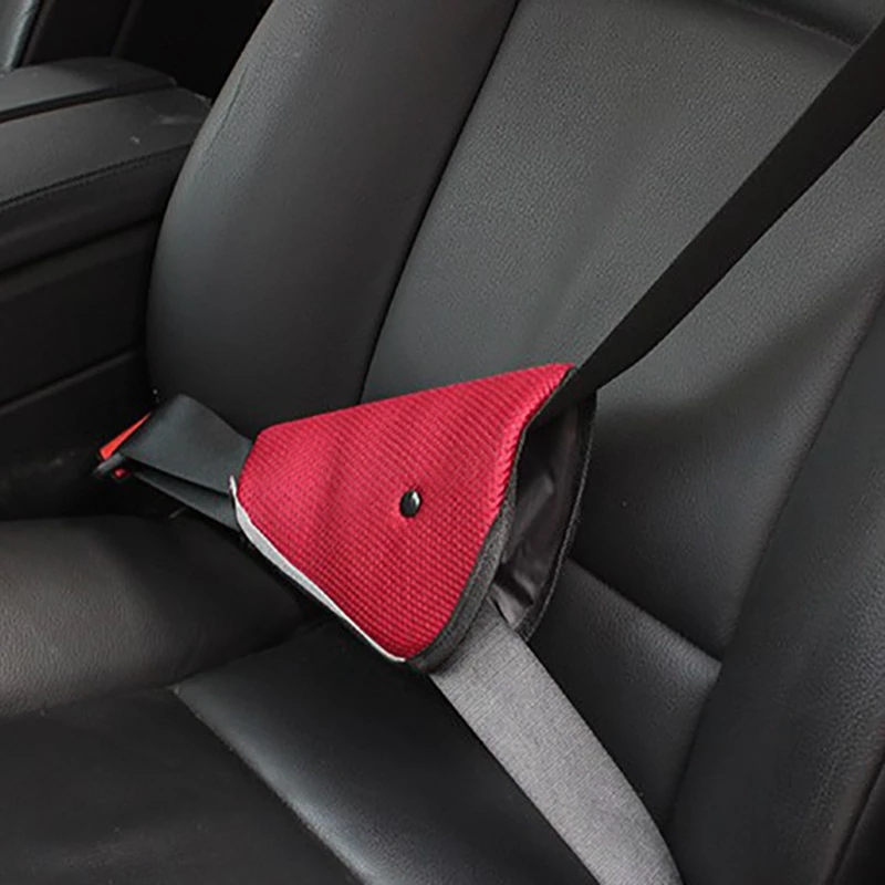 Children Car Seat Safety Belt Adjustable Triangle Safety Seat Belt Pad Retainer Child Protection Car Accessories Children Car Seat Safety Belt Adjustable Triangle Safety Seat Belt Pad Retainer Child Protection Car Accessories
