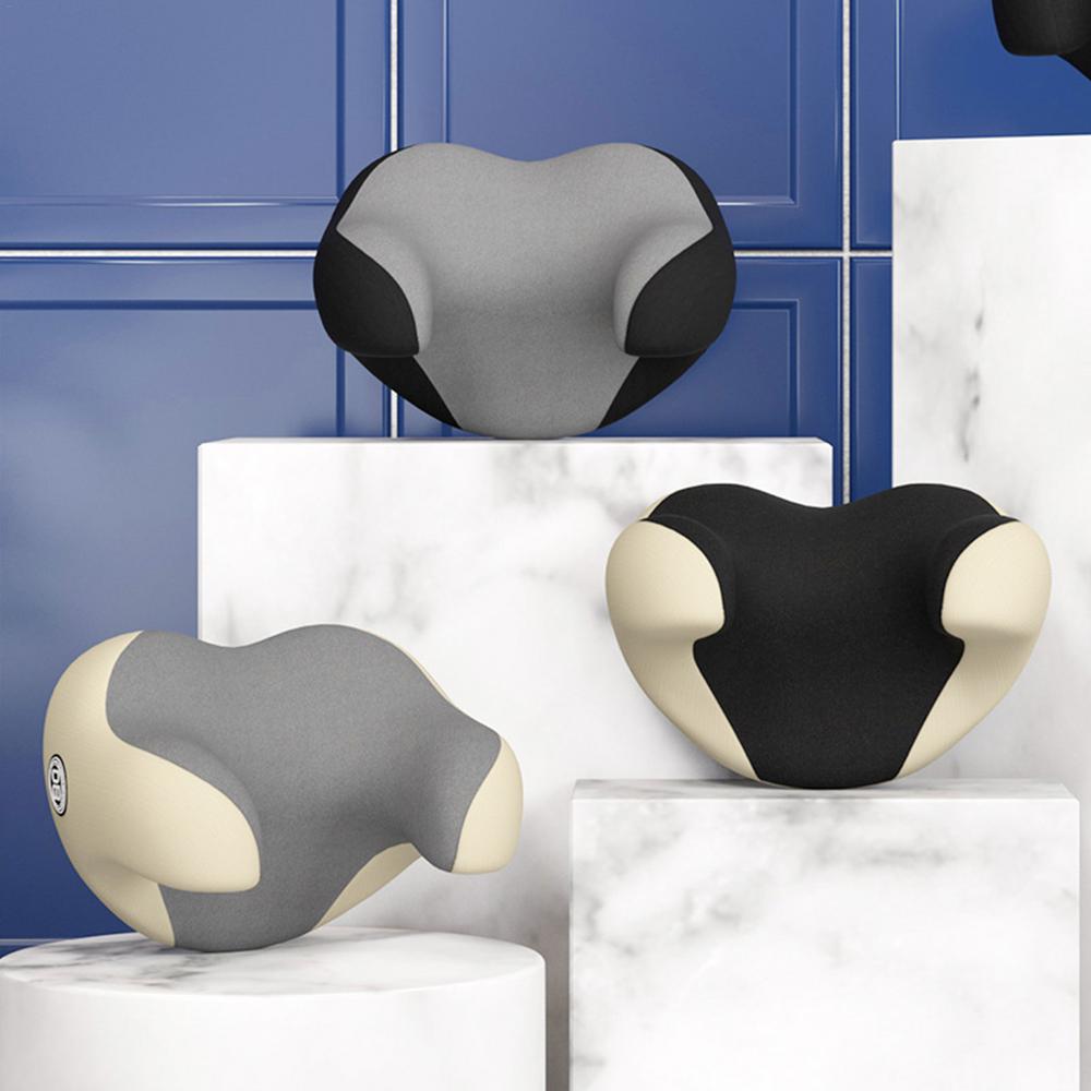 Car Headrest Pillow Memory Foam Auto Interior U-shaped Pillows Head Neck Protector Detachable Cushion Pillow Auto Accessories