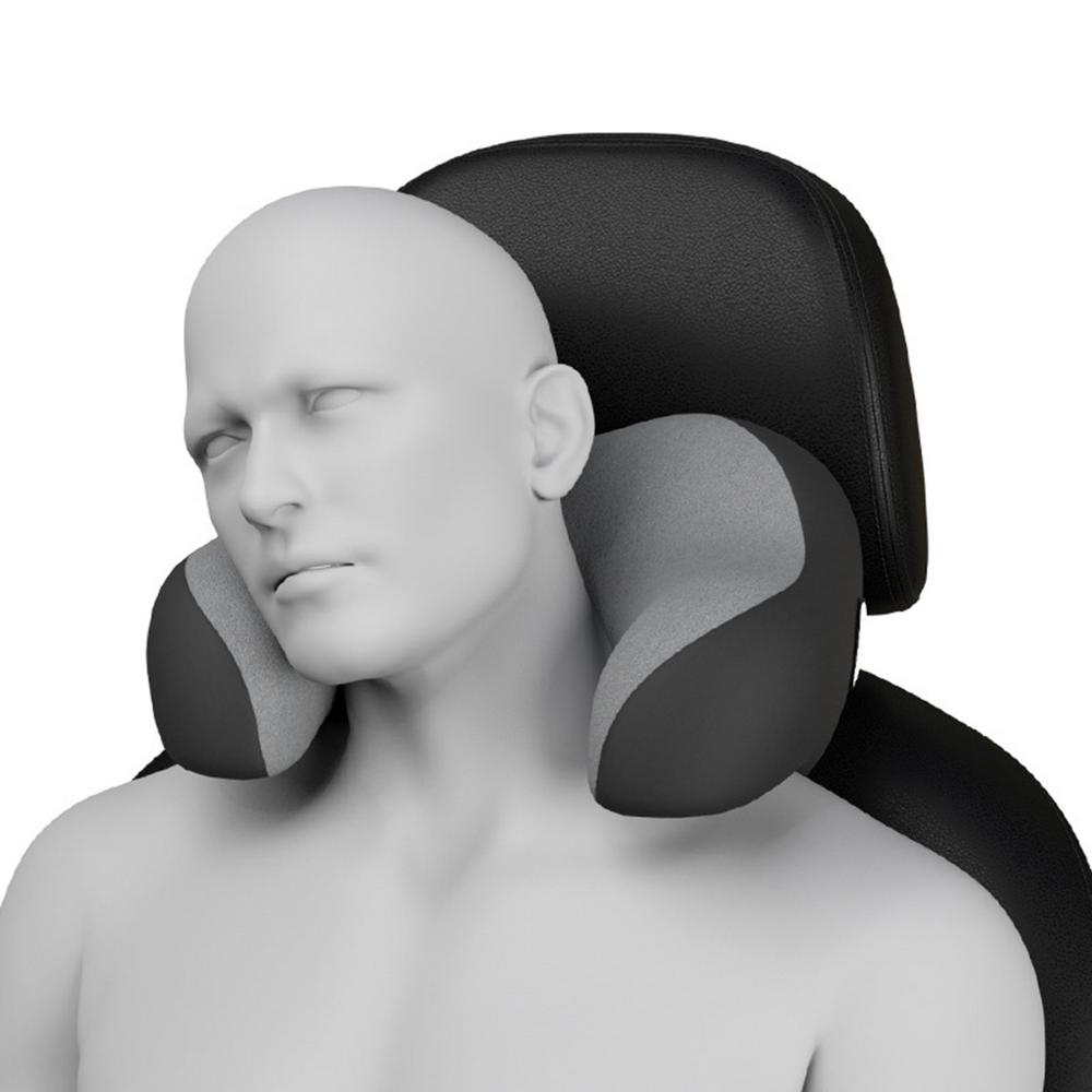 Car Headrest Pillow Memory Foam Auto Interior U-shaped Pillows Head Neck Protector Detachable Cushion Pillow Auto Accessories