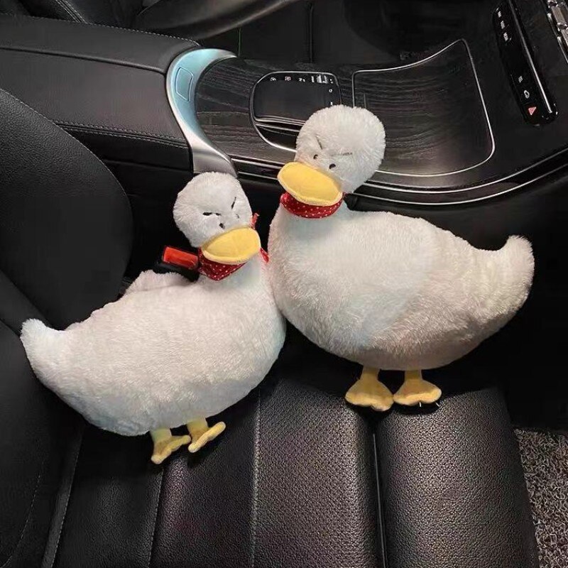 Heart-Shaped Car Headrest Plush Love Neck Pillow Seat Universal Lumbar Pillow Support Accessories Back Car Cushion