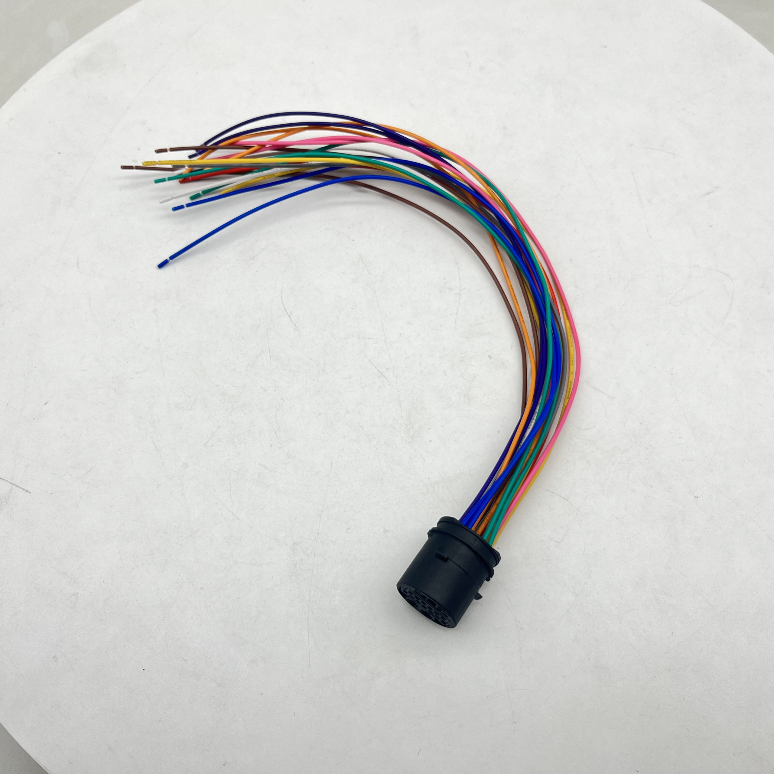 19 Pin 13158679 Car Door Composite Size Hole Auto Plug Wiring Harness Electronic Connector With Cable For OPEL DJ7191-2.0-3.5-21