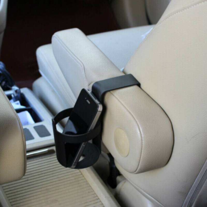 2pcs Car Back Seat Cup Holder Hanging Mount Drink Storage Holders Auto Truck Interior Water Bottle Organizers