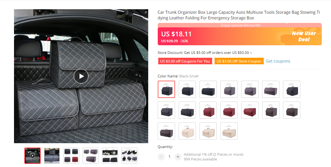 50L/60L/70L Car Trunk Organizer Storage Box Oxford Cloth Auto Organizers Bag Folding Trunk Storage Pockets For Vehicle Sedan SUV