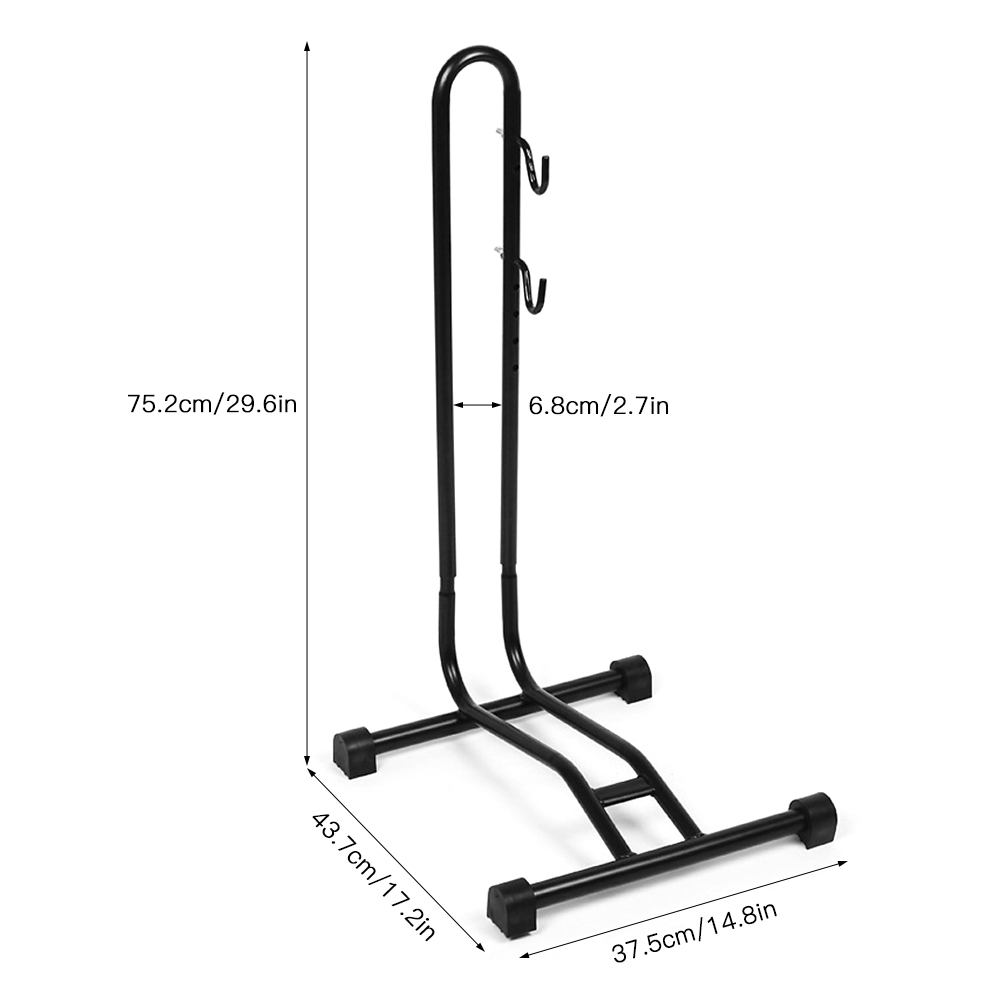 Bicycle Floor Parking Rack Bike Indoor Garage Storage Bike Repair Stand Maintenance Holder Rack for MTB Mountain Bike Accessory