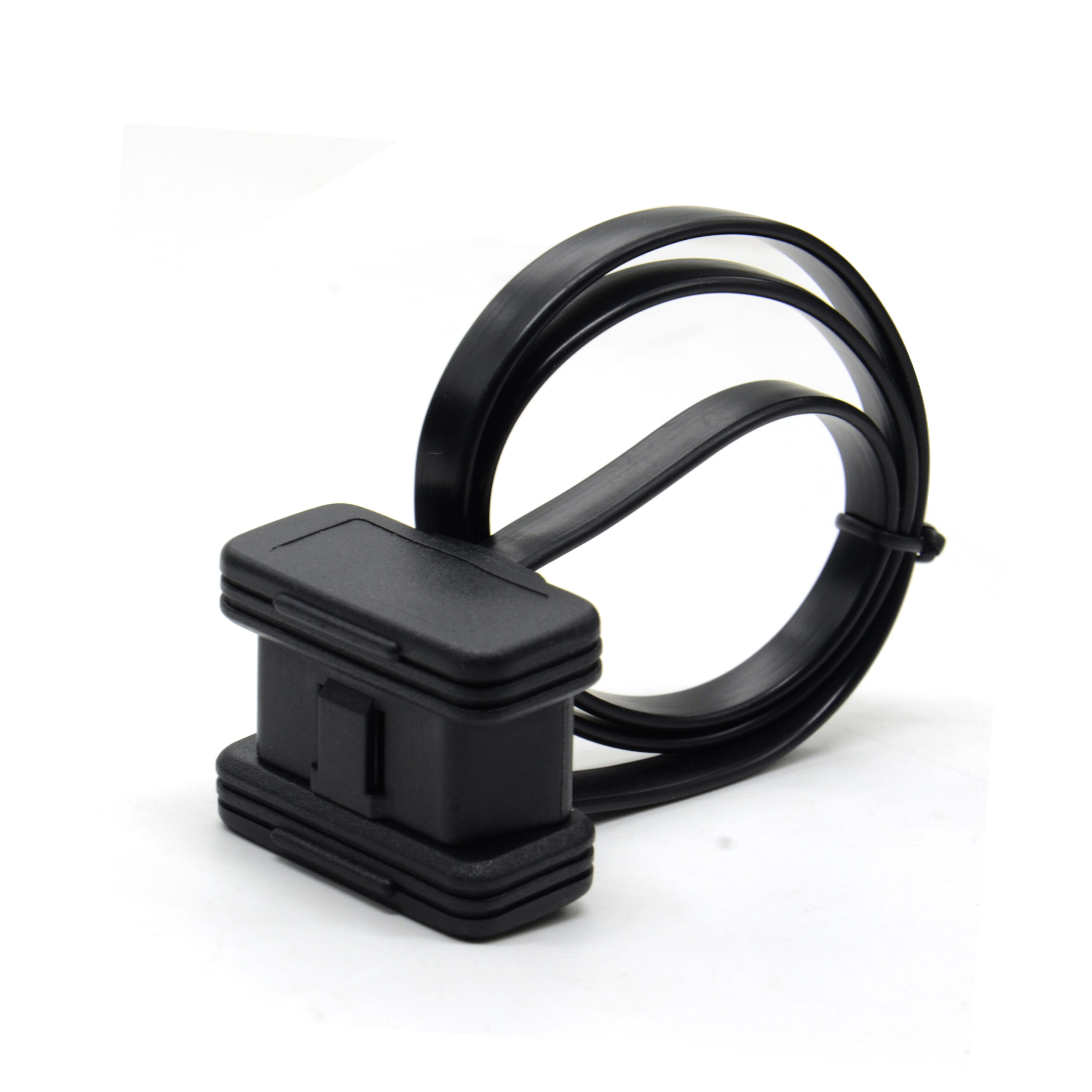 30/60/100CM Flat+Thin As Noodle 16 Pin Socket OBD OBDII OBD2 16Pin Male To Female Car Scanner Extension Cable Connector