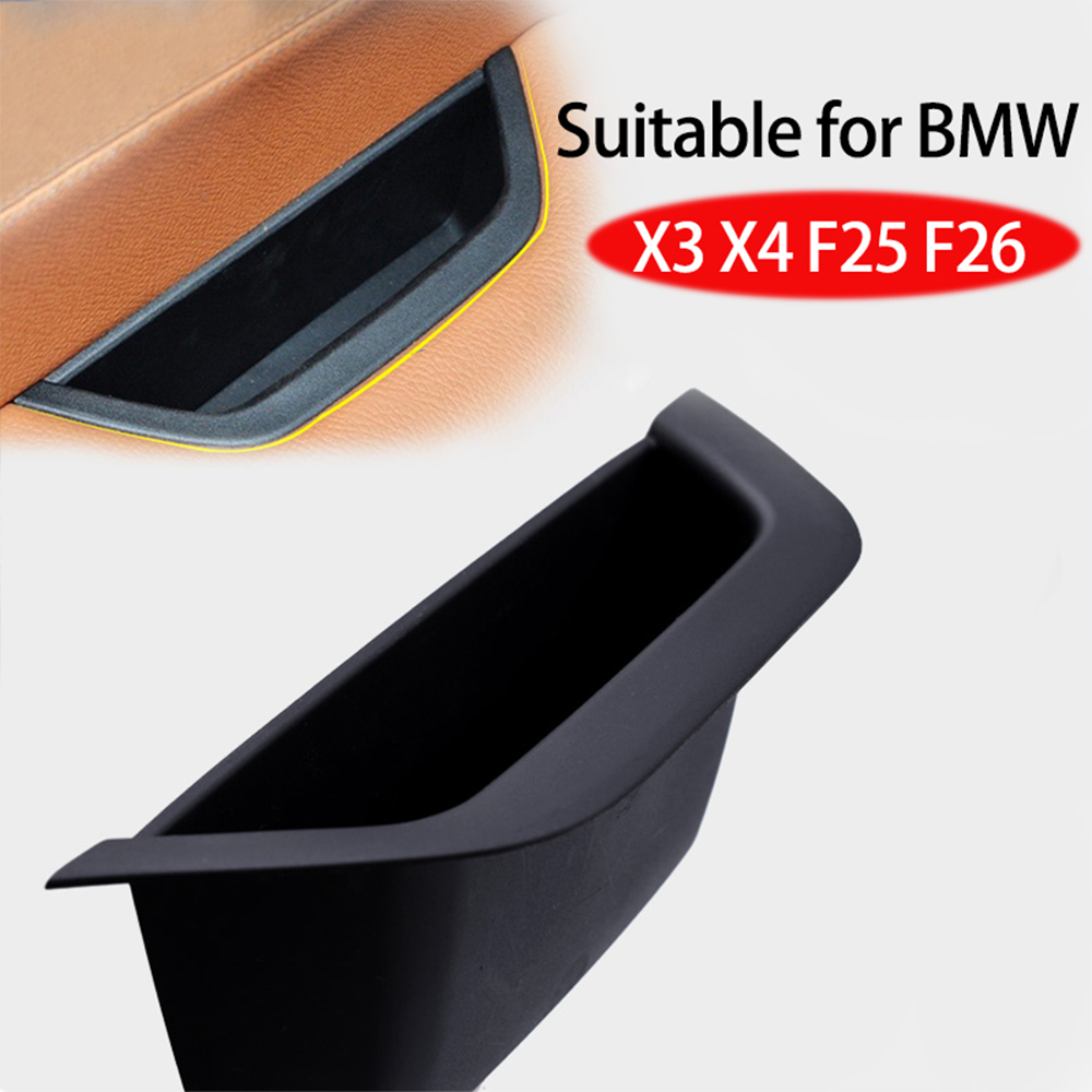 New Interior Door Pull Handle Armrest Panel Cover Storage box LHD RHD For BMW X3 X4 F25 F26 2011-2017