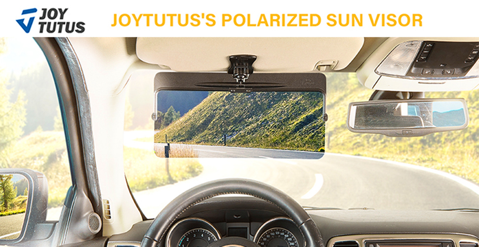 Universal Car Sun Visor Anti-Dazzle Anti-UV Adjustable Blocker Polarized Sunshade Plate Clear Vision SUVs Trucks Car Accessories