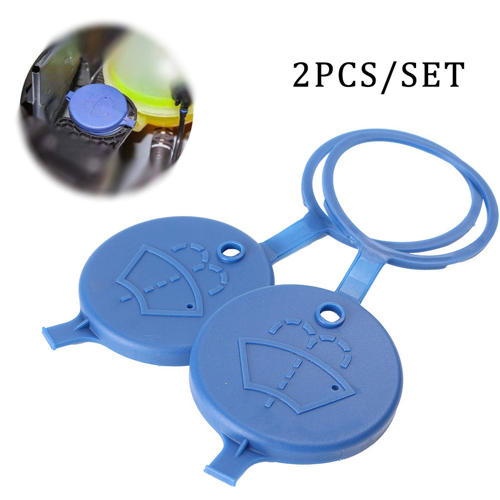 2Pcs Car Windshield Wiper Washer Tank Bottle Pot Cap Fluid Reservoir Lid Cover For Peugeot 106 206 207 406 5008 Citroen C2 C3 C5