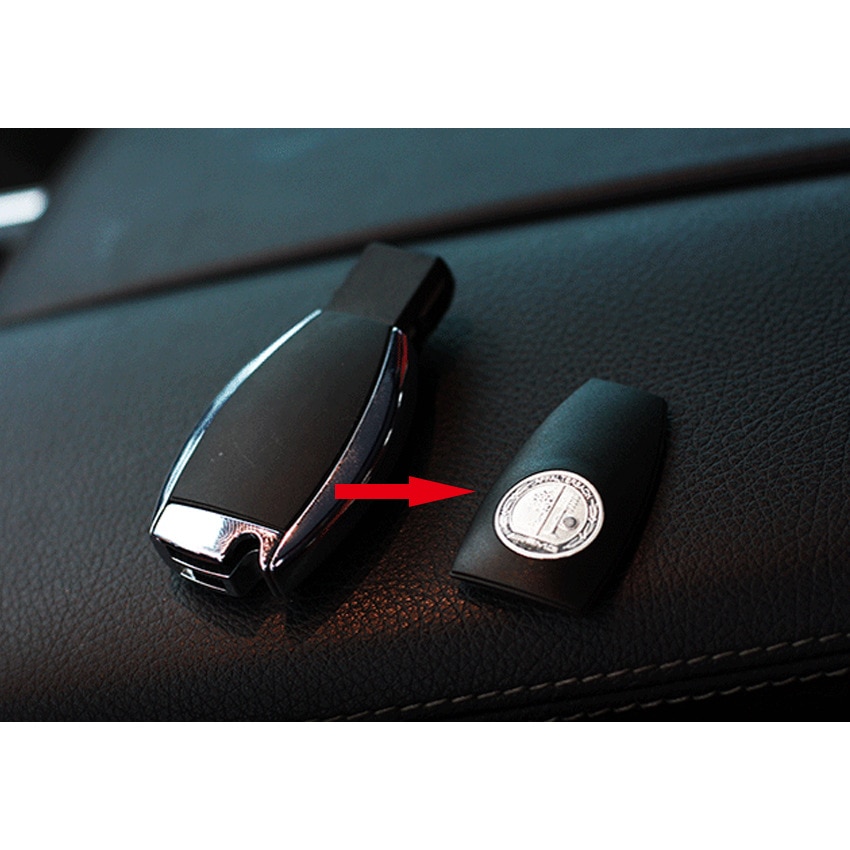 For Mercedes-Benz AMG Apple Tree Key Shell Cover A-Class C-Class E-Class CLA GLA GLC W210 W212 E63 W202 W205 W207 AMG GT GLS G63