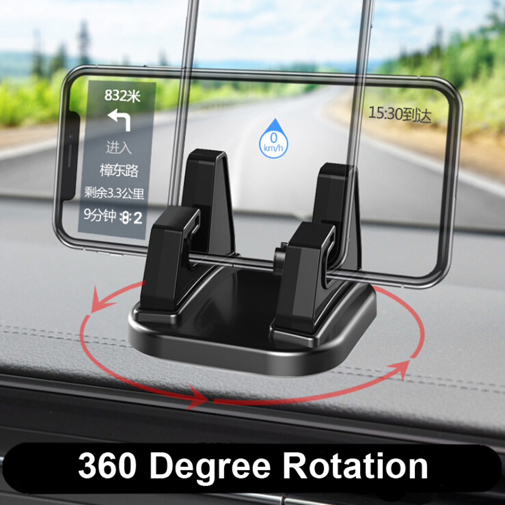 360 Degree Rotate Car Cell Phone Holder Dashboard