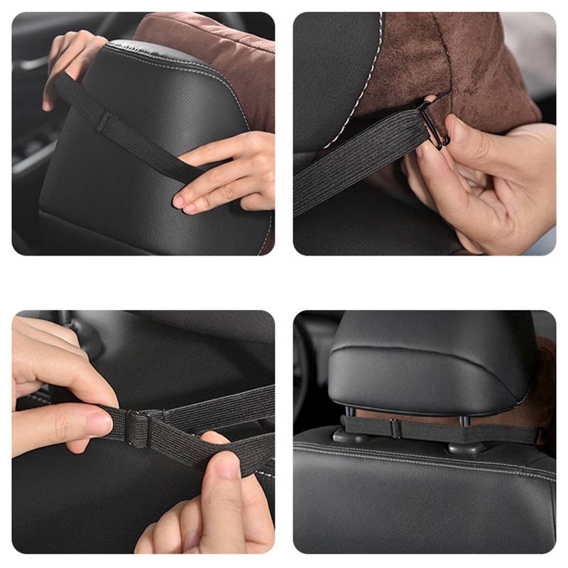 For BMW 3 5 7 X series Car Seat Headrest Neck Pillow for G20 G21 G11 G12 G30 G31 X1 F48 X3 G01 X5 F15 G05 X6 F16 G06 Accessories Uncategorized