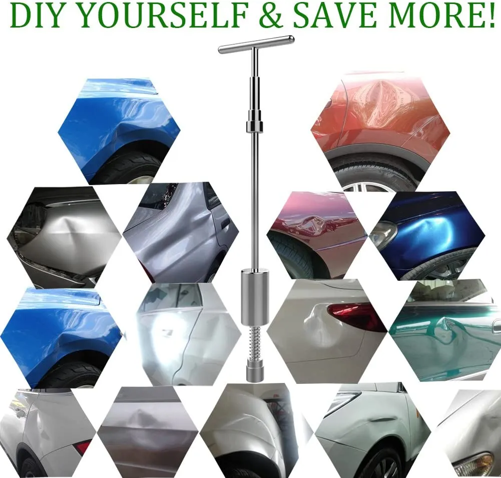 Universal Car Accessories Auto Dent Repair Kit Professional Mechanical Workshop Tools For Car Body Sheet Metal Puller Hail Pit