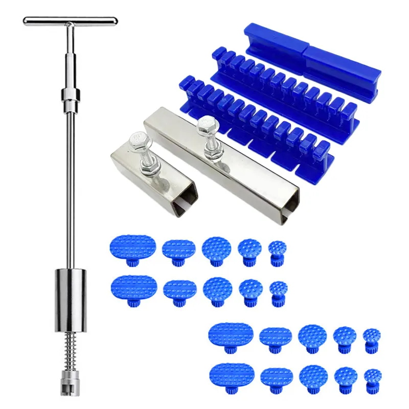 Universal Car Accessories Auto Dent Repair Kit Professional Mechanical Workshop Tools For Car Body Sheet Metal Puller Hail Pit